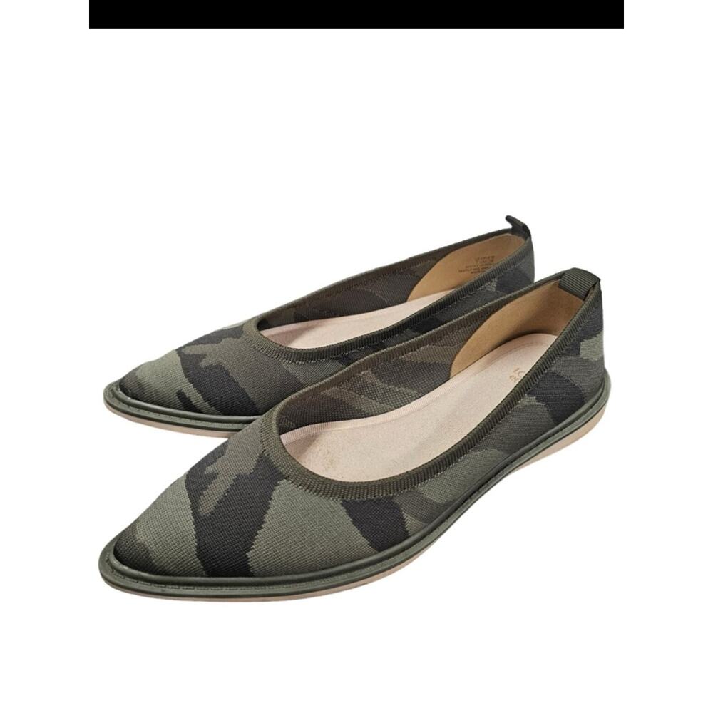 Louise et Cie Camo Pointed Toe Flats